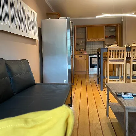 Apartment Lovely With Fireplace & Parking@city Center Drammen