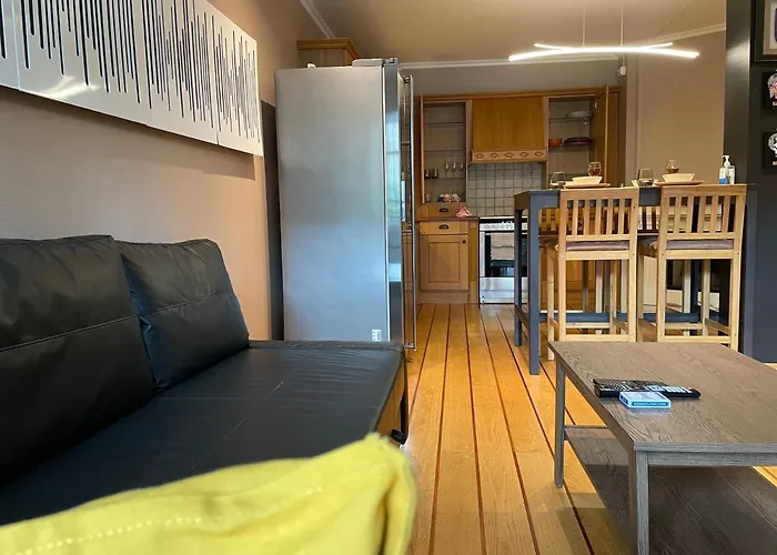 Lägenhet Lovely With Fireplace & Parking@city Center Drammen