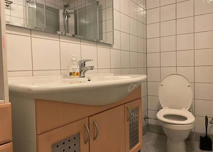 Lägenhet Lovely With Fireplace & Parking@city Center *