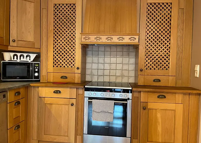 Lägenhet Lovely With Fireplace & Parking@city Center *